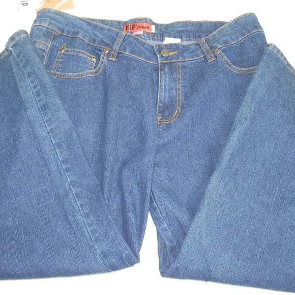 Brand New Hip Jeans Size 18 Womans Blue Jeans NWT - Picture 4 of 7